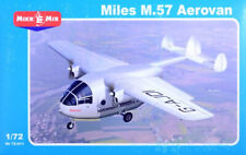 Miles M.57 Aerovan (3 Décos Gb & IsraËl) Mikro-mir 1/72 Plastic Kit