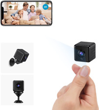 Mini Camera Espion Wifi 4k Surveillance Spy Cam Longue Batteries Micro Cachée