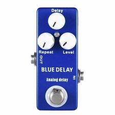 Mini Pédale D'effet Guitare Mosky Deep Blue Delay True Bypass Y6n2) 2i