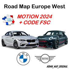 Mise à Jour Gps Road Map Bmw - Mini - Europe West Motion 2024 Avec Code Fsc