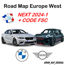 Mise à Jour Gps Road Map Bmw - Mini - Europe West Next 2024-1 Avec Code Fsc