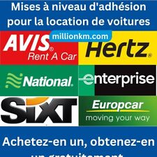 Mises à Niveau D'adhésion Pour La Location De Voitures Avis Hertz Sixt Europcar