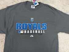 Mlb Kansas City Royals Over Size T-shirt Majestic Authentic Collection Free Ship