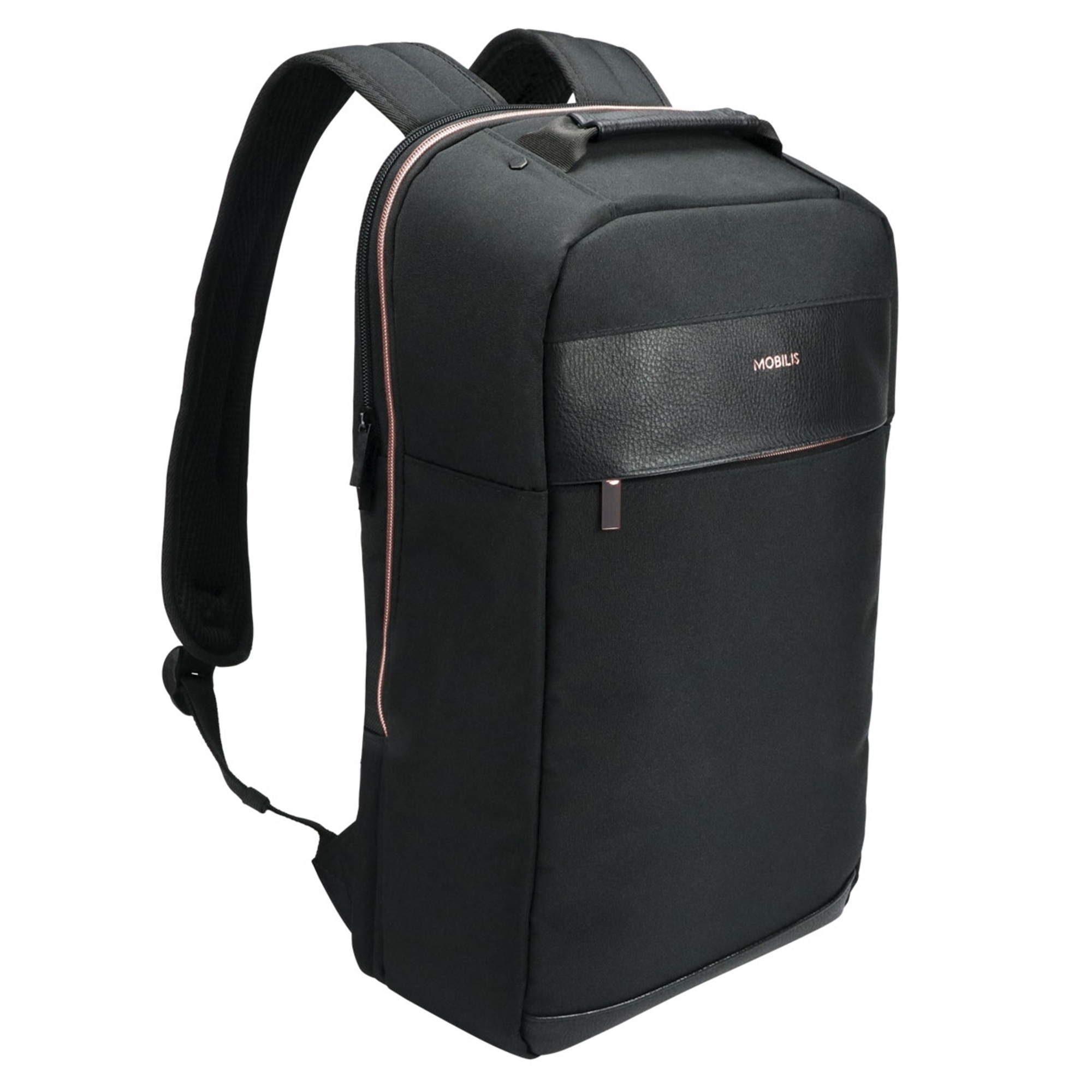 mobilis sac Ã  dos pour ordinateur portable - 14-15.6 - noir et or rose - neuf donna