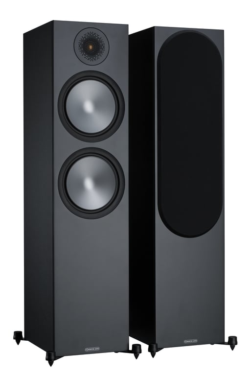 monitor audio bronze 500 haut-parleur 2,5-voies noir avec fil 200 w - neuf