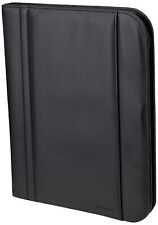 Monolith 2754 A4 Zip Fastening Folio Case - Black