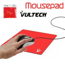 Mousepad Tapis De Souris Vultech Mp-01r Rouge Italie Antidérapant