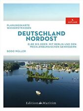Muller, B Planungskarte Wasserstraben Deutschland Nordost - (german Im Book Neuf