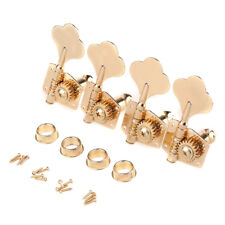 Musiclily Pro Gold 4 Inline Bass Open Gear Machine Heads Tuning Pegs Right Hand