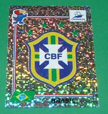 N°15 Bresil Brasil Badge Ecusson Panini Football France 98 1998 Coupe Monde Wm
