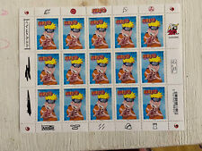 Naruto Collector Stamp - Feuille De 15 Timbres De Collection France 2022 - Neuf
