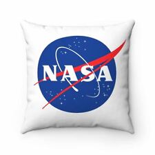 Nasa Logo Pillow - Nasa Space Bedroom - Nasa Home Gifts