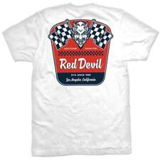 Neuf Red Devil Clothing High Octane Blanc T-shirt Small-5xlarge #mpt-1072-whi