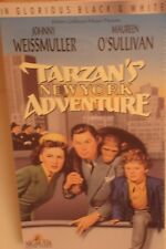 New 1942 Mgm Tarzan's New York Adventure Vhs Hi-fi Tape Tarzan B&w Sealed Mint