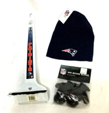 New England Patriots Car Truck Mini Gloves Ice Scrapper Beanie Hat Winter Lot