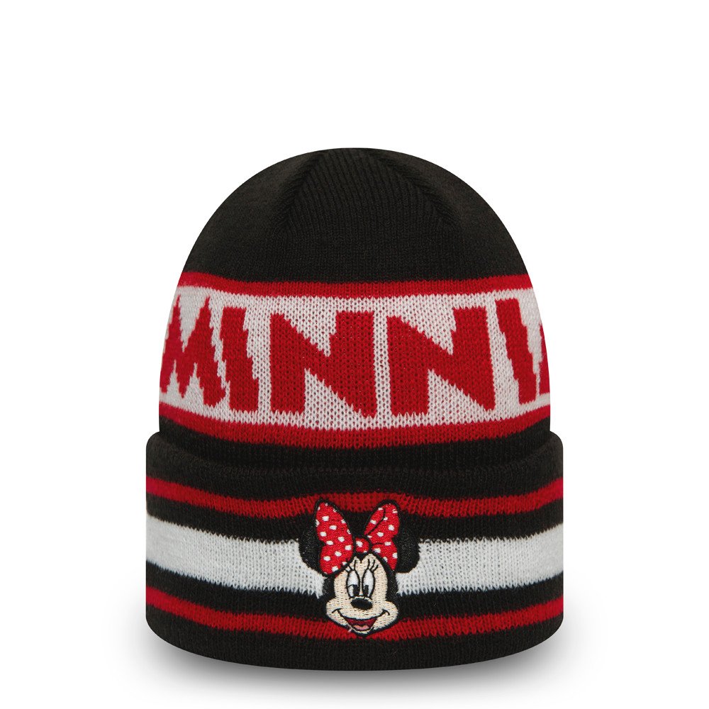 new era bonnet enfant minnie mouse disney character knit