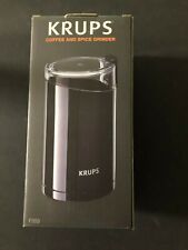New Krups (f2034251) Electric Spice And Coffee Grinder Stainless Steel - Black