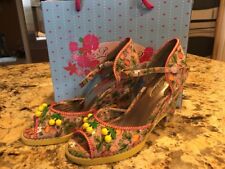 New Poetic License Sweet Shirley Temple Shoes Heels Peep Toe 6 M Nib