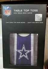 Nfl Dallas Cowboys Mini Cornhole Mini Bean Bag Game Table Top Game Board