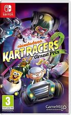 Nickelodeon Kart Racers 2 Grand Prix Switch Fr New