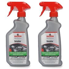Nigrin 2x Detailer Spray Lack-konservierung Lack-versigelung Kunststoff-pflege