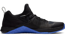 Nike Metcon Flyknit 3 (aq8022-003) Basket Noir Bleu Textile Divers Taille Neuf