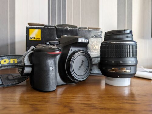 Nikon D5300 Dslr Camera Kit With Af-p 18-55mm + Other Lenses - Black