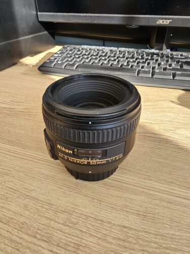 Nikon Nikkor Af-s 50mm F1.4 Lens