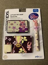 Nintendo Ds Littlest Pet Shop Bunny Rabbit Burgundy Pink Stylus Starter Kit Nib