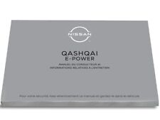 Nissan Qashqai E-power à Partir De 2021 +radio Notice D'utilisation Français