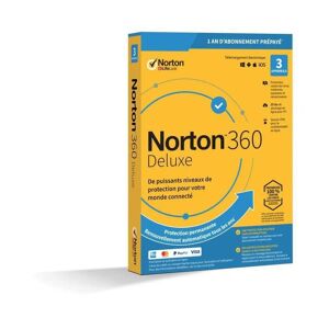 Norton 360 Deluxe - 3 Appareils - 1 An