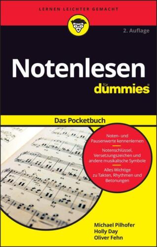 Notenlesen Fur Dummies Das Pocketbuch Michael Pilhofer New Book 9783527712717