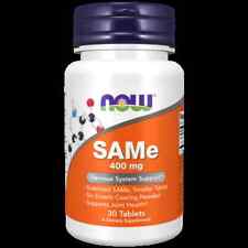 Now Foods Same (s-adénosyl L-méthionine) 400 Mg, 30 Comprimés