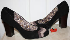 Nwob Womens Missoni For Target Zig Zag Suede Pumps Heels Shoes Size 10
