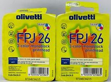 Olivetti 84436 Fpj26 Cartouche D'origine Couleur Jp170 /jp190/jp192 /sc360/