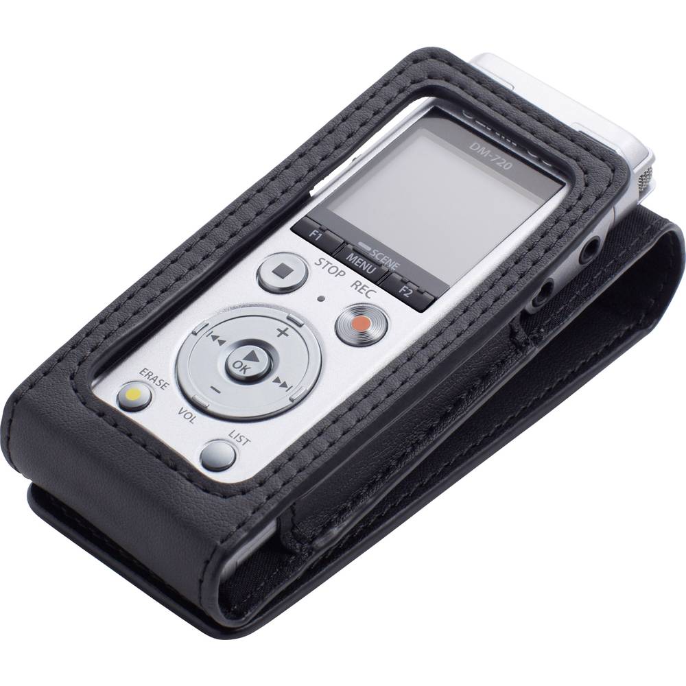 olympus dm-720 kit + cs150 dictaphone numérique durée denregistrement (max.) 985 h argent avec sacoche