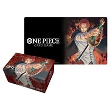 One Piece Carte Game Playmat And Storage Box Set Shanks Eng Box Sealed Bandai