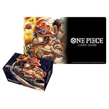 One Piece Carte Game Playmat And Storage Box Set Cindy D Ace Bandai Namco Eng