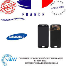 Original Ecran Complet Lcd Et Tactile Sans Châssis Noir Pour Galaxy S7 (relife)