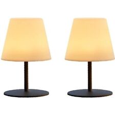 Pack De 2 Lampes De Table Sans Fil - Lumisky - Twins - H16 Cm - Pied En Acier...