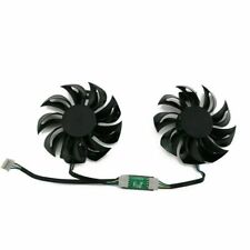 Pair Fans Cooler Fan For Powercolor Rx460 Rx560 Ga81b2u 75mm Graphics Card