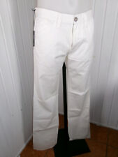 Pantalon Jeans Coton Blanc Taille Normale Droit Meltin Pot Monaco W32 L34 42