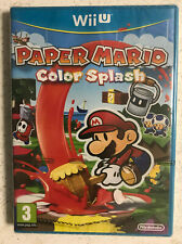 Paper Mario Color Splash Wiiu Neuf Sous Blister