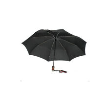 Parapluie Pliant Noir Poignée Ronce De Noyer Pierre Cardin Automatique
