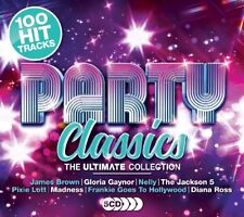 Party Classics - James Brown, Gloria Gaynor, Nelly, The Jackson 5 - 5 Cd Neuf