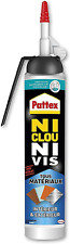 Pattex Ni Clou Ni Vis Tous Matériaux Intérieur & Extérieur, Colle Fixation, 326g