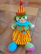 Peluche Clown Multicolore, Range Pyjama, Cmp