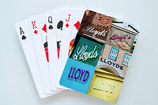 Personalized Playing Cards Featuring Lloyd In Photos Of Actual Signs