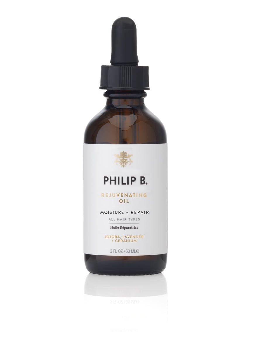 Philip B Rejuvenating Oil 2 Fl. Oz. All Hair Types, Jojoba, Lavender, Geranium