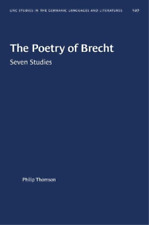 Philip Thomson The Poetry Of Brecht (poche)